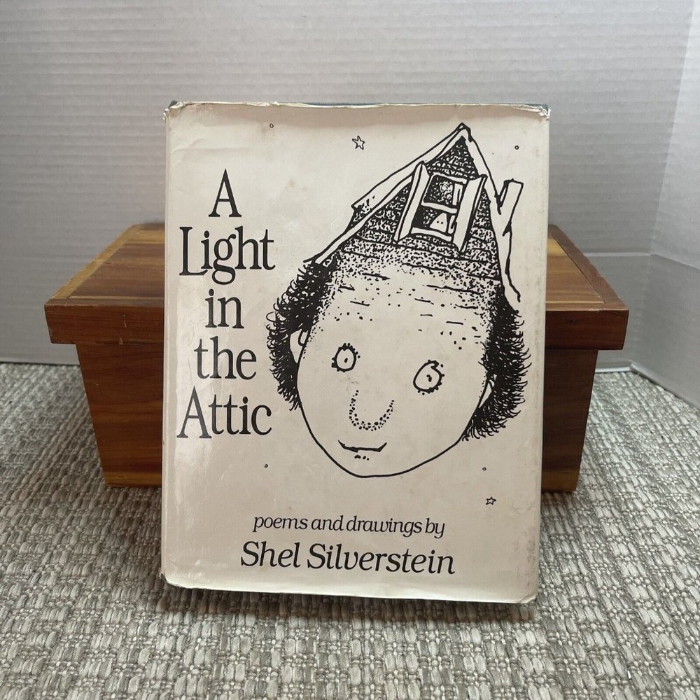 A LIGHT IN THE ATTIC - Poems and Drawings - By Shel Silverstein HARDCOVER BOOK